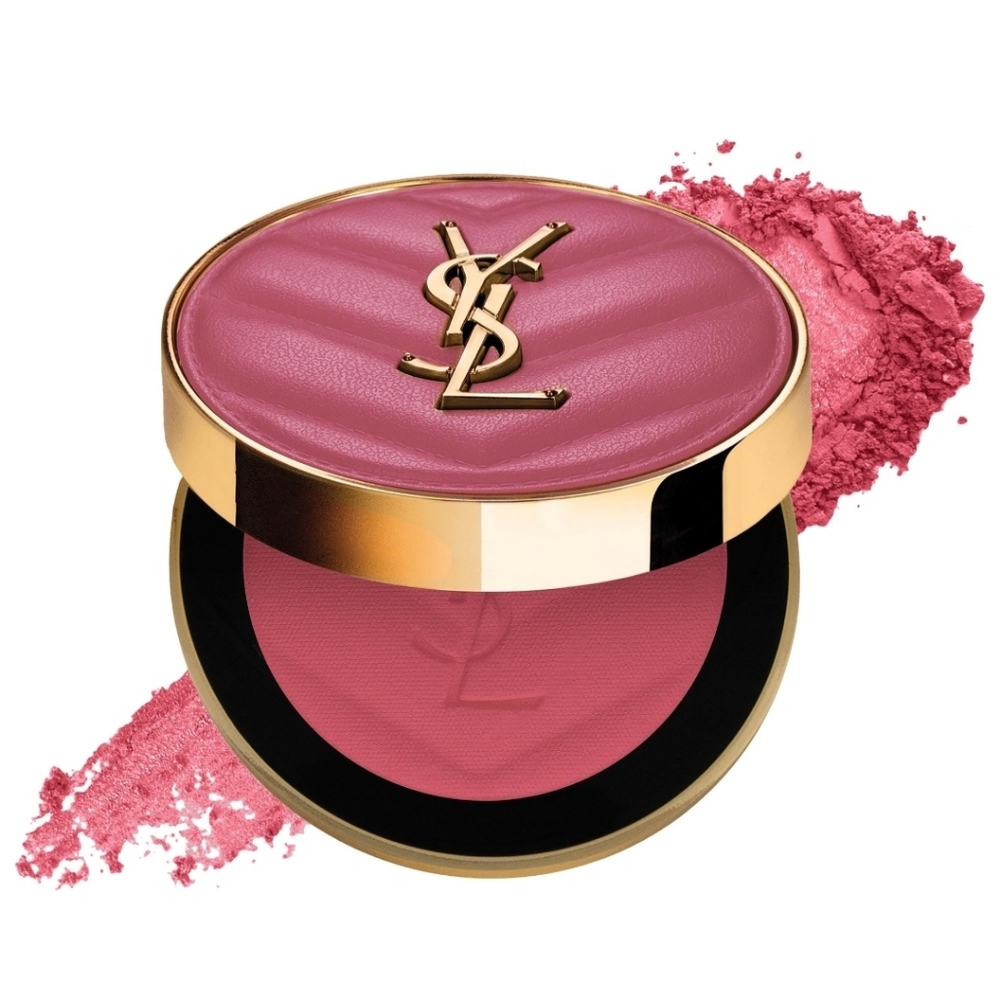 YSL MAKE ME BLUSH 24H BUILDABLE BLURRING POWDER BLUSH 54 BERRY BANG. BNIB
